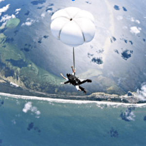 Skok spadochronowy tandem - HEL - SKOK NAD MORZEM