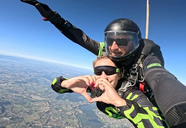 Skacz ze spadochronem, Góry Świętokrzyskie zapraszamy