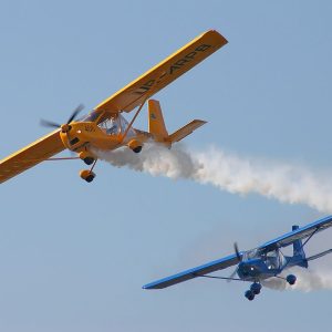 lot widokowy samolotem aeoroptak light