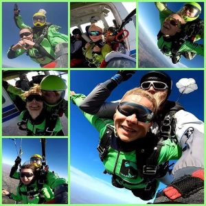 Skok spadochronowy tandem ze zdjęciami i fotorelacja ze skoku